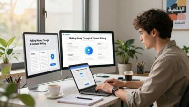 الربح من كتابة المحتوى بالذكاء الاصطناعي