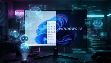 تصميم يوضح مستقبل ويندوز 12 والذكاء الاصطناعي في ويندوز 11 وخطط مايكروسوفت لتطوير أنظمة التشغيل