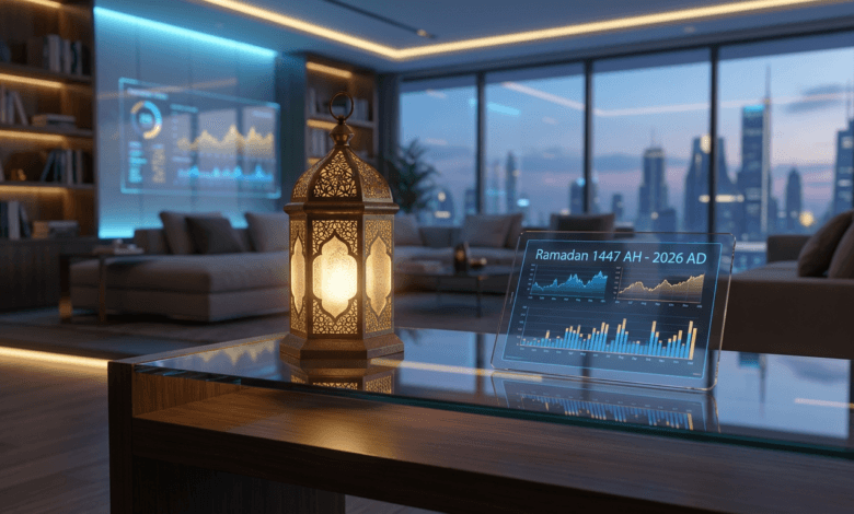 أفضل أدوات الذكاء الاصطناعي في رمضان 2026 - نظم وقتك، خطط لعبادتك، وزود إنتاجيتك 1 مستقبل رمضان 2026 دمج التقنية والروحانية