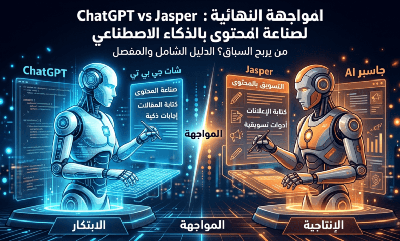الذكاء ببساطة- من يربح المنافسة بين ChatGPT vs Jasper؟