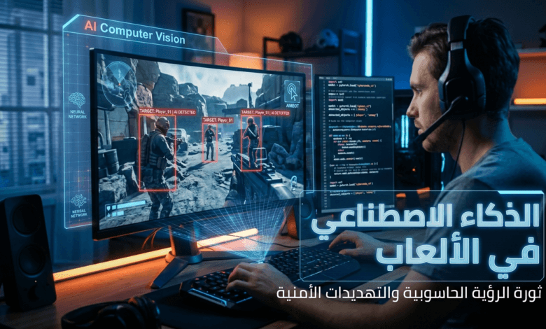 الذكاء الاصطناعي في الألعاب ورصد الرؤية الحاسوبية