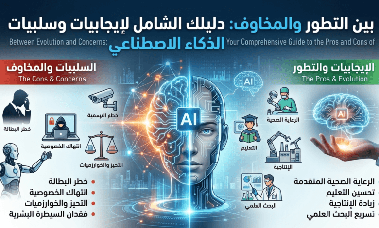 إيجابيات وسلبيات الذكاء الاصطناعي