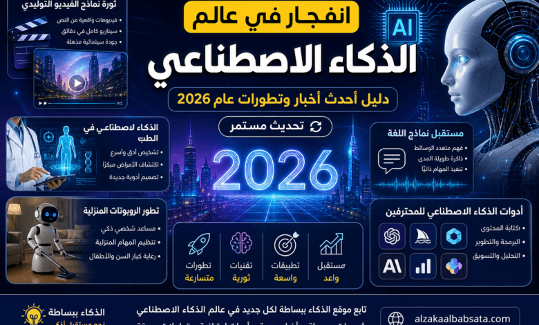 أخبار الذكاء الاصطناعي 2026