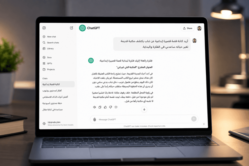 واجهة ChatGPT المجانية المتطورة لعام 2026