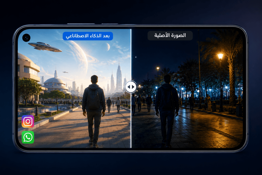 ميزة Muse Image من ميتا لتعديل الصور وتوليد الفيديوهات الذكية داخل تطبيقي إنستغرام وواتساب.