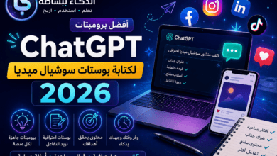 أفضل برومبتات ChatGPT لكتابة بوستات سوشيال ميديا في 2026